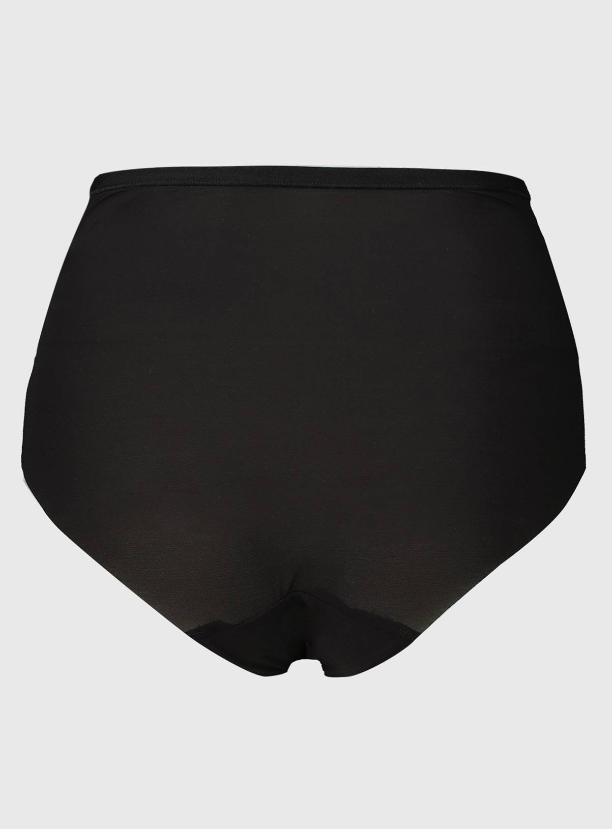 SKU Cont 3pk NoVPL lace top MF full brief:Black White La:26 - Image 2